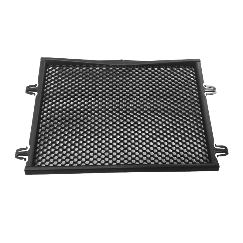 Molde de inyección para protector de radiador de motocicleta