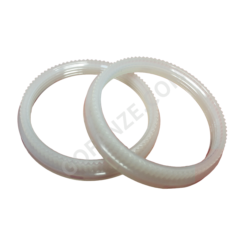 Pieza de molde de inyección de tuerca de tornillo de plástico Pieza de molde de inyección de tuerca de tornillo de plástico