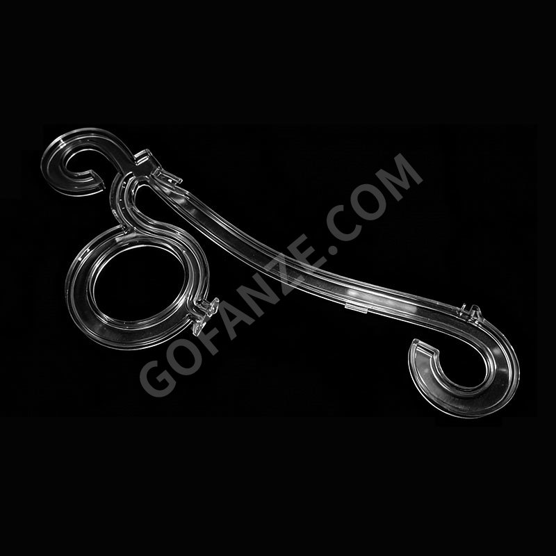 Molde de inyección de piezas decorativas transparentes