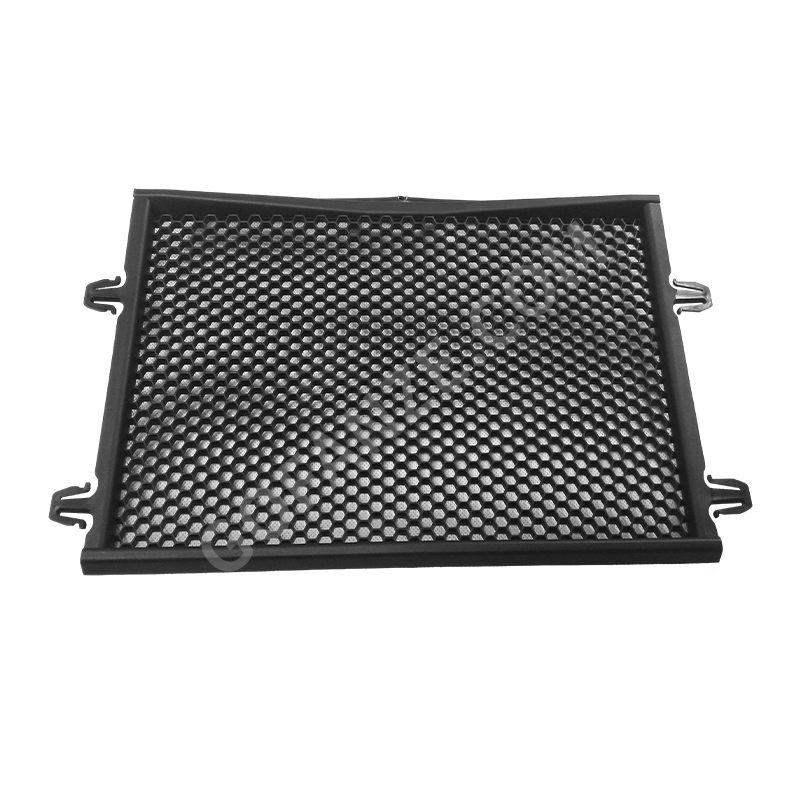 Molde de inyección para protector de radiador de motocicleta